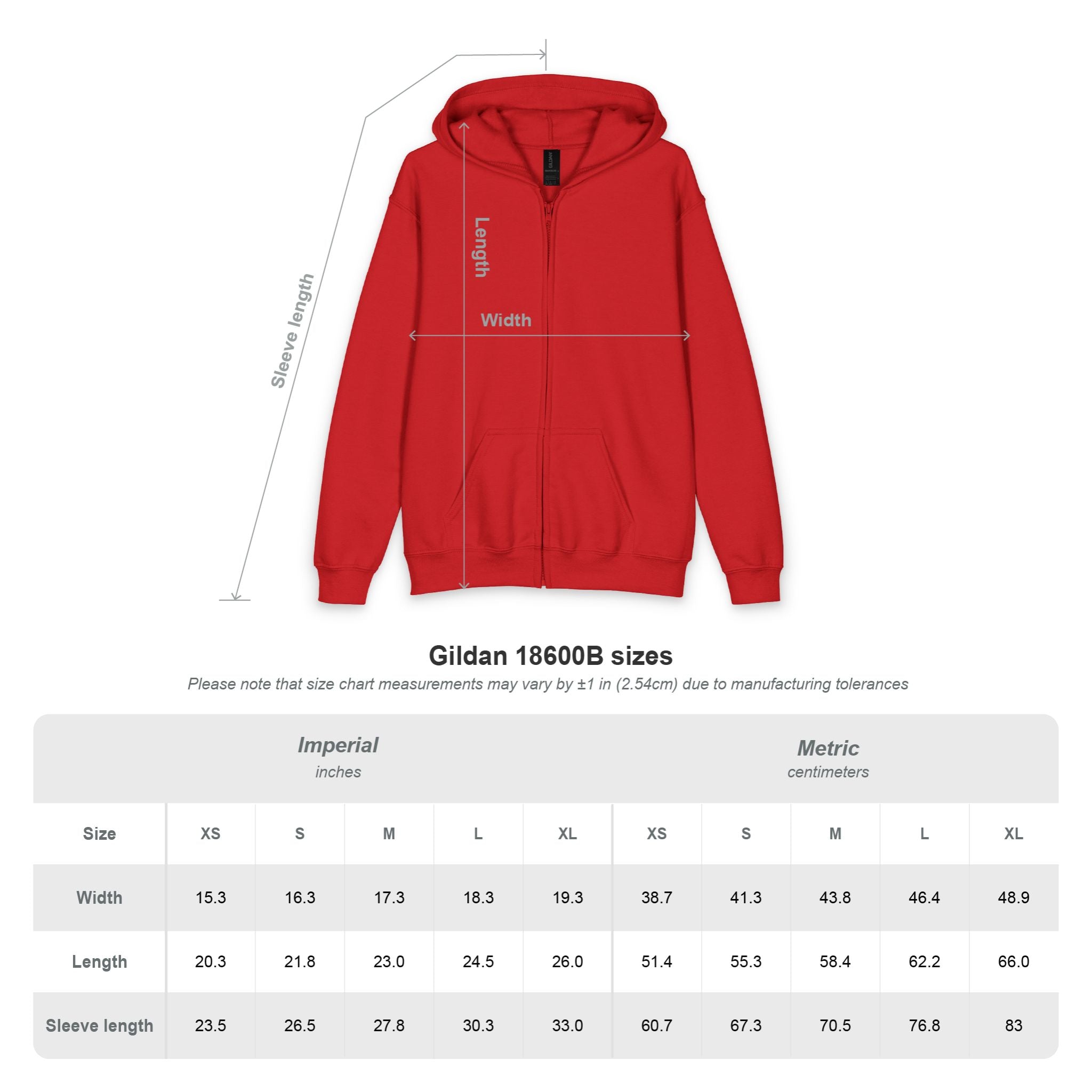 Youth Zip Hoodie with 'Breathe In, Breathe Out' Calm Gradient Pocket Design